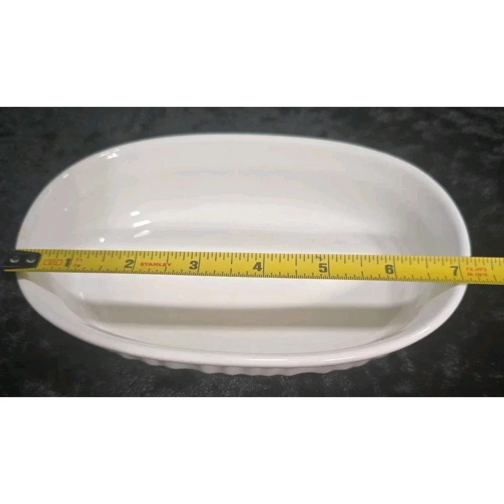 CorningWare French White Stoneware Casserole Dish 15 Oz.